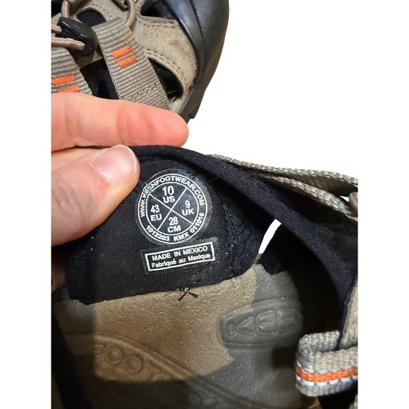 Keen Newport H2 Mens Waterproof Hiking Sandals Tan Orange Outdoor Shoes - Picture 10 of 16